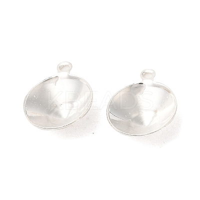 Ion Plating(IP) 304 Stainless Steel Pendant Pointed Back Rhinestone Settings STAS-U025-05B-S-1