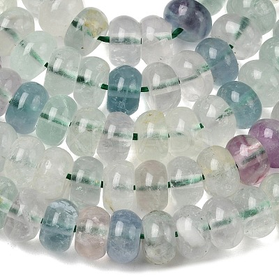 Natural Fluorite Beads Strands G-A280-A35-02-1