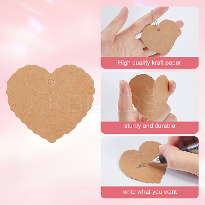 200Pcs Blank Kraft Paper Gift Tags CDIS-SP0001-10A-1