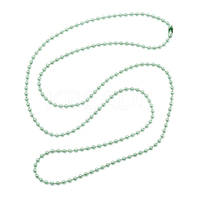Iron Ball Bead Chains CH-E002-2.4mm-Y06A-1