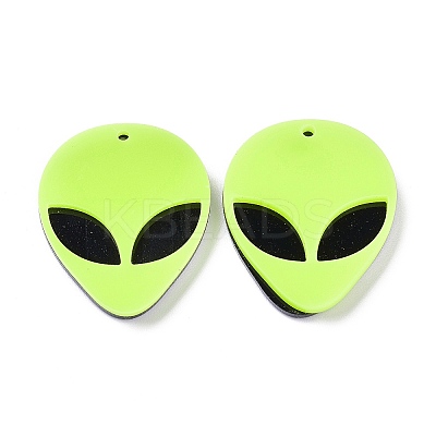 Opaque Acrylic Pendants LS-MACR-P023-01E-1