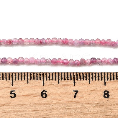 Natural Pink Tourmaline Beads Strands LS-G-N342-33A-1