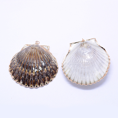 Natural Shell Big Pendant SHEL-P003-02-1