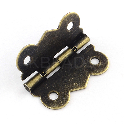 Wooden Box Accessories Iron Hinge IFIN-R203-54AB-1