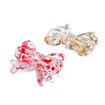Transparent Acrylic Beads OACR-E033-10-1