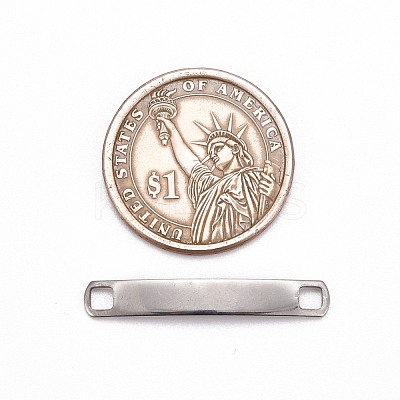 Tarnish Resistant Rectangle 304 Stainless Steel Links connectors STAS-I045-38-1