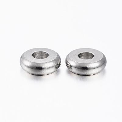 Tarnish Resistant 304 Stainless Steel Spacer Beads STAS-H376-47-1