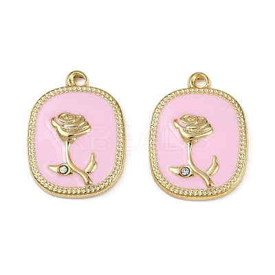 304 Stainless Steel Enamel Pendants STAS-L290-16G-1