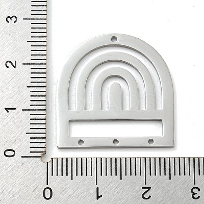 Non-Tarnish 304 Stainless Steel Chandelier Component Links STAS-B056-06P-02-1