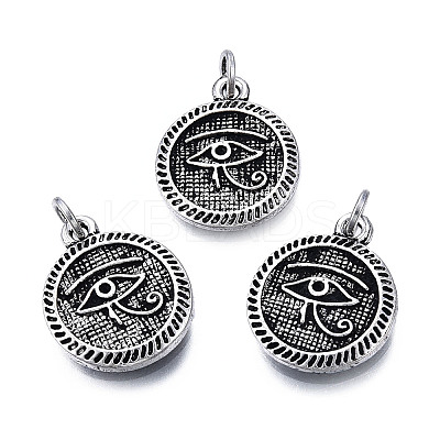 Tibetan Style Alloy Pendant Rhinestone Settings TIBE-N011-206-1