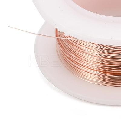 Round Copper Jewelry Wire CWIR-I002-0.4mm-RG-NR-1