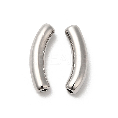 Brass Tube Beads KK-B074-28P-1