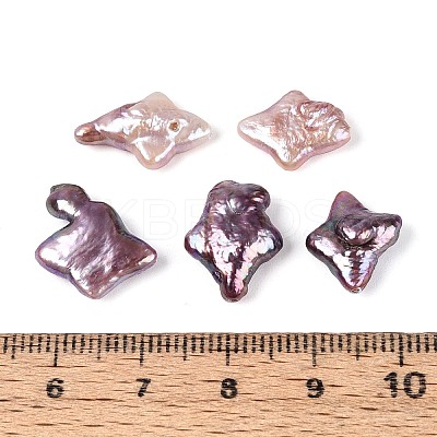 Natural Baroque Keshi Pearl Beads PEAR-S022-01C-1