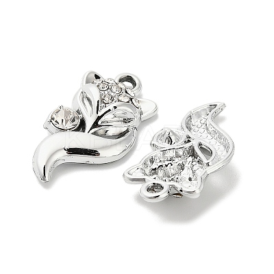 Alloy Crystal Pendants FIND-I043-02P-1