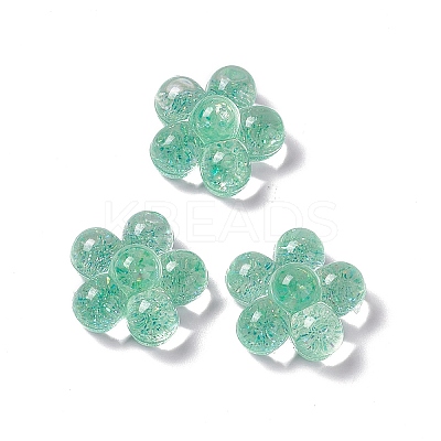 Translucent Acrylic Cabochons OACR-C009-12B-1
