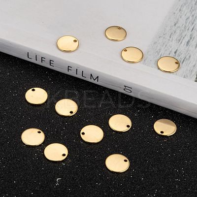 Ion Plating(IP) 304 Stainless Steel Charms X-STAS-F075-07A-1