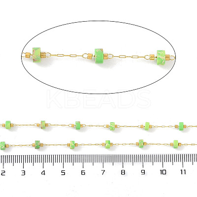 Ion Plating(IP) 304 Stainless Steel Chains AJEW-Q150-08G-03-1