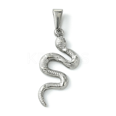 Non-Tarnish 304 Stainless Steel Pendants STAS-L275-01C-P-1