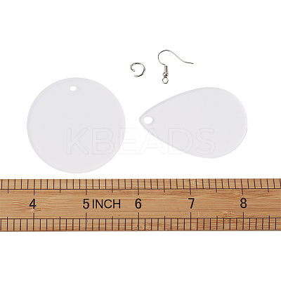 DIY Dangle Earring Making DIY-TA0002-65P-1