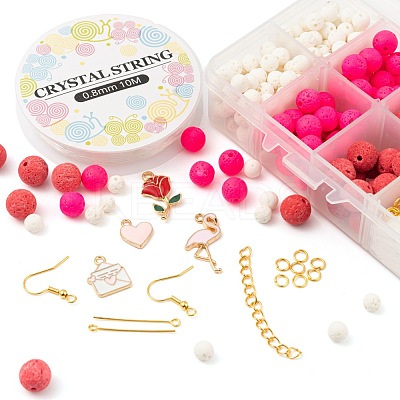 DIY Jewelry Set Making Kits for Valentine's Day DIY-LS0001-83-1