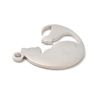 Non-Tarnish 201 Stainless Steel Pendants STAS-E175-01P-1