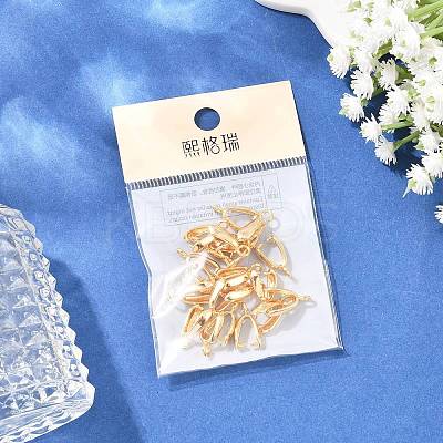 SHEGRACE Brass Ice Pick Pinch Bail XGR0039G-79G-1