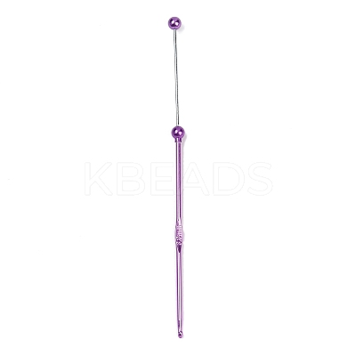 DIY Alloy Beadable Crochet Hooks AJEW-A064-02B-1