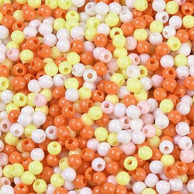 Opaque Acrylic Beads OACR-H118-07A-05-1