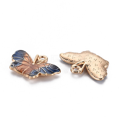 Alloy Enamel Pendants ENAM-N055-014A-NR-1
