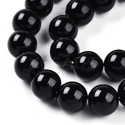 Glass Pearl Beads Strands HY-G002-01D-08-1