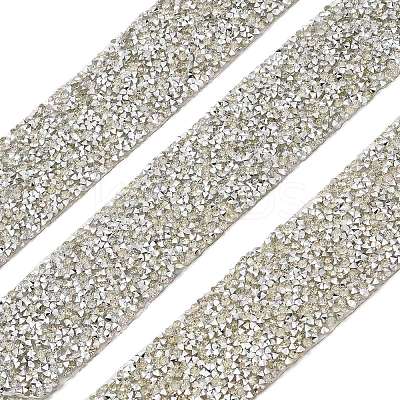 Glitter Resin Hotfix Rhinestone(Hot Melt Adhesive On The Back) OCOR-XCP0002-34-1