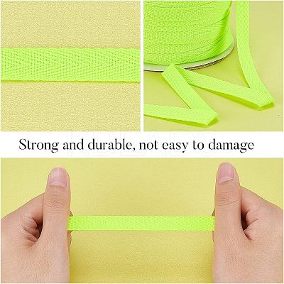 Cotton Twill Tape Ribbons OCOR-WH0058-35O-1