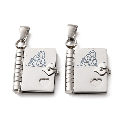 304 Stainless Steel Pendants SA-CBA694E-01P-06-1