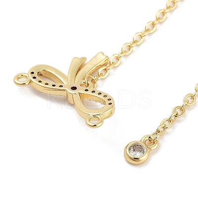 Rack Plating Brass Micro Pave Clear Cubic Zirconia Big Pendants KK-Z064-12G-03-1