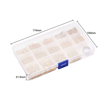 Metal Jewelry Findings Sets DIY-YW0001-23G-1