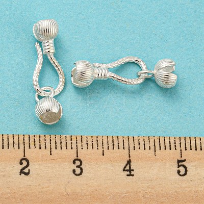 925 Sterling Silver S-Hook Clasps STER-Z004-03-1