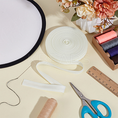 Polyester Cotton Ribbon OCOR-WH0816-018D-1