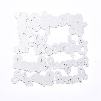 Carbon Steel Cutting Dies Stencils DIY-I083-02P-1
