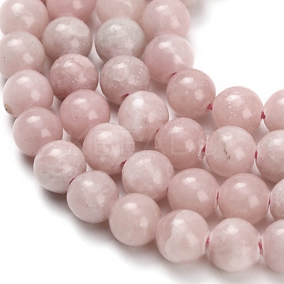 Natural Pink Opal Beads Strands G-Z110-C03-6mm-1