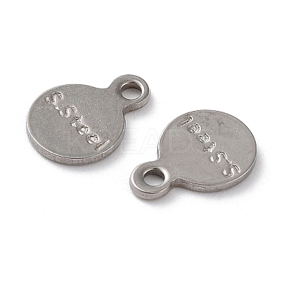 Non-Tarnish 201 Stainless Steel Charms STAS-K259-11P-1