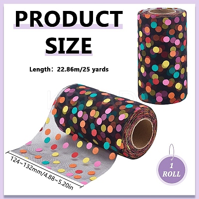 Polyester Muslin AJEW-WH0816-183A-1