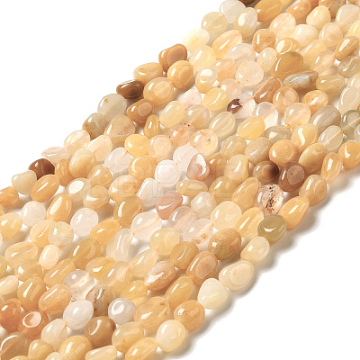 Natural Yellow Aventurine Beads Strands LS-G-I351-A02-1
