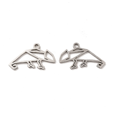 Non-Tarnish 201 Stainless Steel Pendants STAS-K251-055P-1