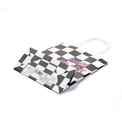 Plaid Paper Bags CARB-Z002-01A-02-1
