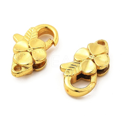 Brass Lobster Claw Clasps KK-R216-18A-G-1
