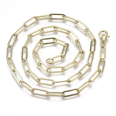 Brass Paperclip Chains MAK-S072-12B-KC-1