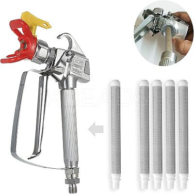 20Pcs 201 Stainless Steel 60 Mesh Airless Spray Gun Filter FIND-FH0004-88-1