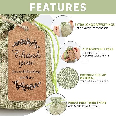 Burlap Packing Pouches ABAG-NB0001-19-1