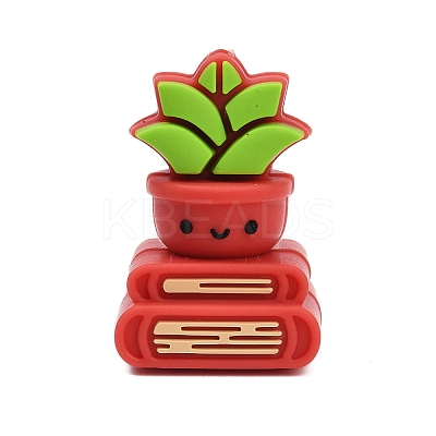 3D Three-Dimensional Leaf Silicone Beads SIL-V002-10C-1