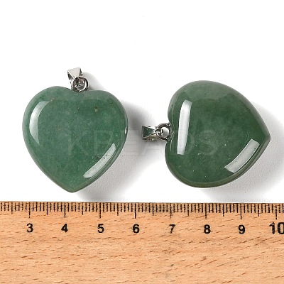 Natural Green Aventurine Pendants GG-CBAA0EE-04P-04-1